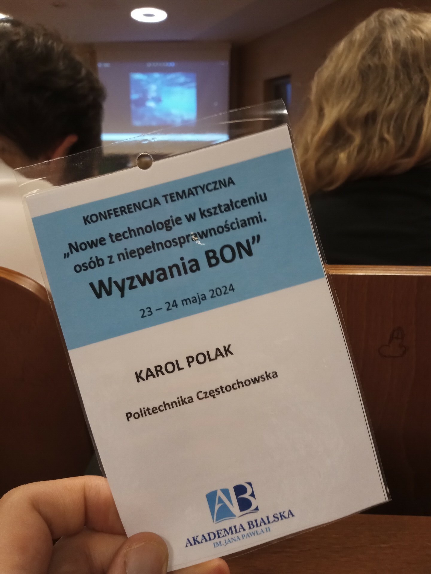 karta uczestnika konferencji