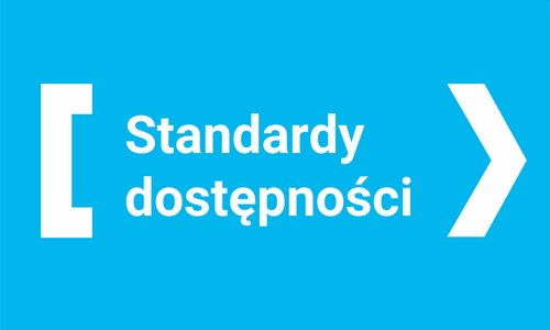 napis standardy dostępnośc