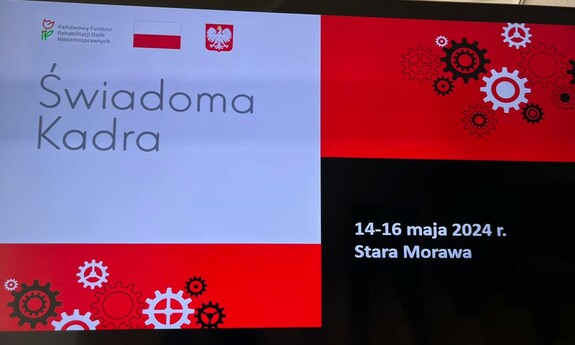 Świadoma kadra 2024 - plakat